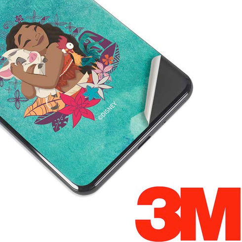 Disney Princess Moana with Pua and Heihei Google Pixel 3 XL Skin